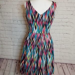 Calvin Klein Multicolor Sleeveless Dress  8 M0293